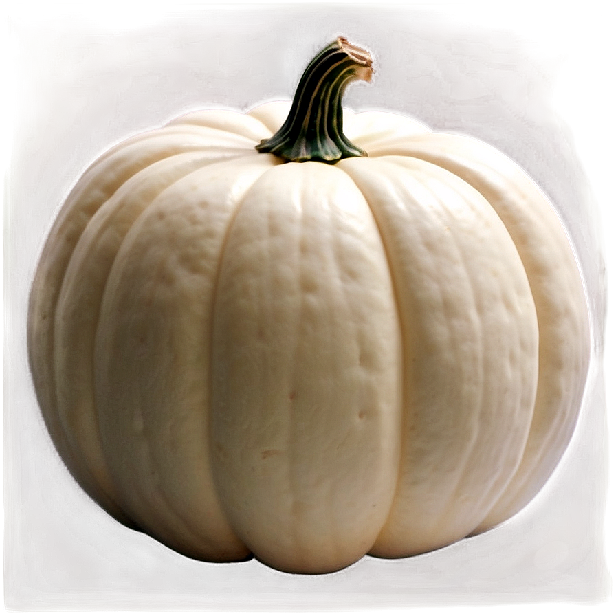 White Pumpkin On Vine Png 80