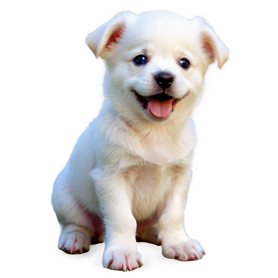 White Puppy Png 05062024