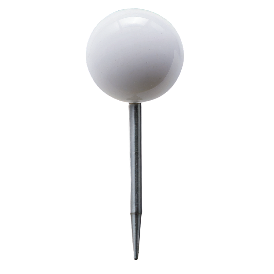 White Push Pin Png Vvr