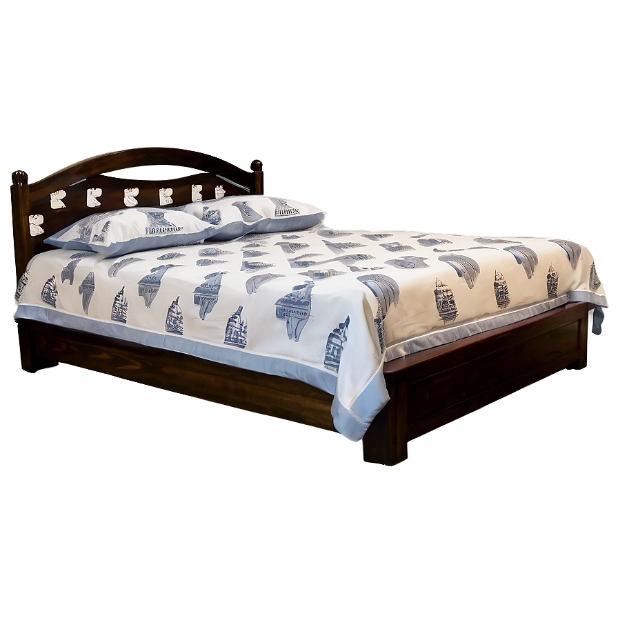 White Queen Size Bed Png Fjt96