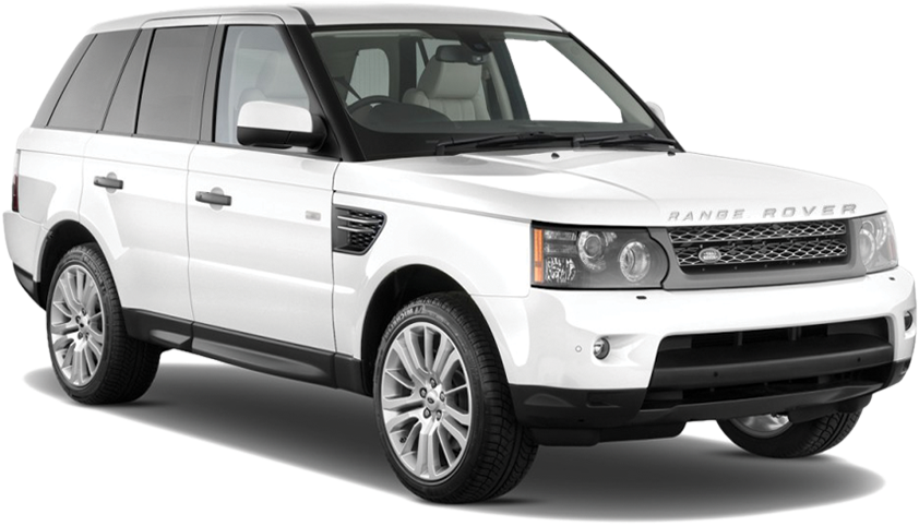 White Range Rover Sport2023