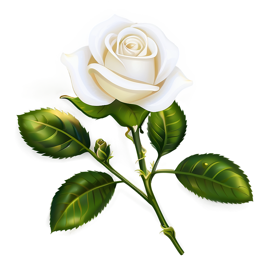 White Rose Clipart Png 64