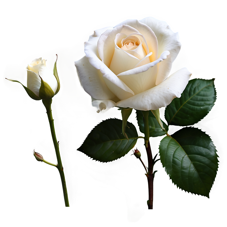 White Rose Flower Png Uoe