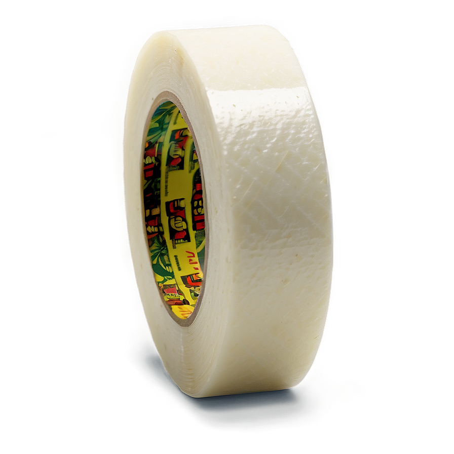 White Scotch Tape Png 06212024