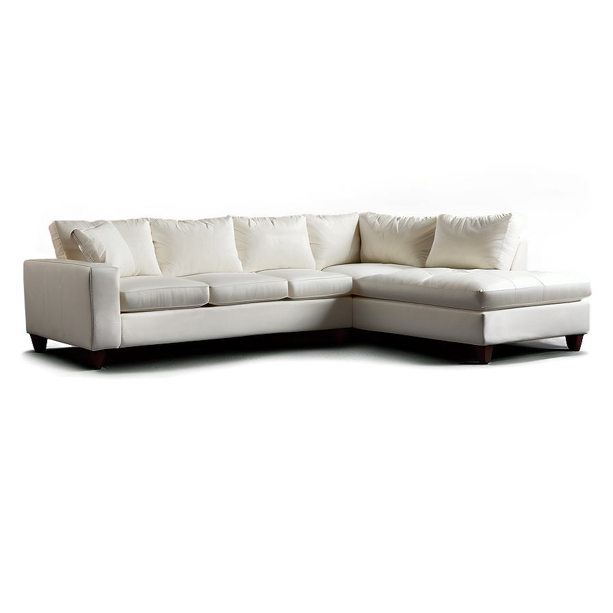 White Sectional Sofa Png 77