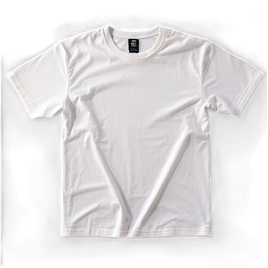 White Short Sleeve T-shirt Png Ewh