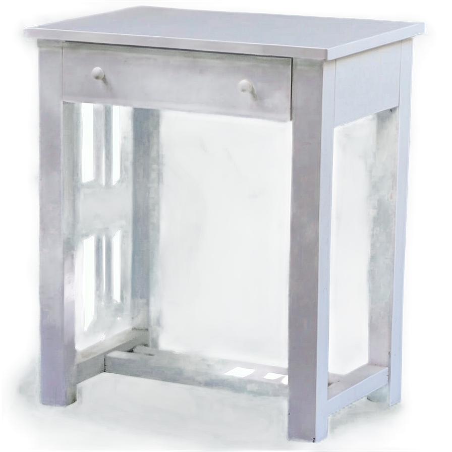 White Side Table Png Iyu38