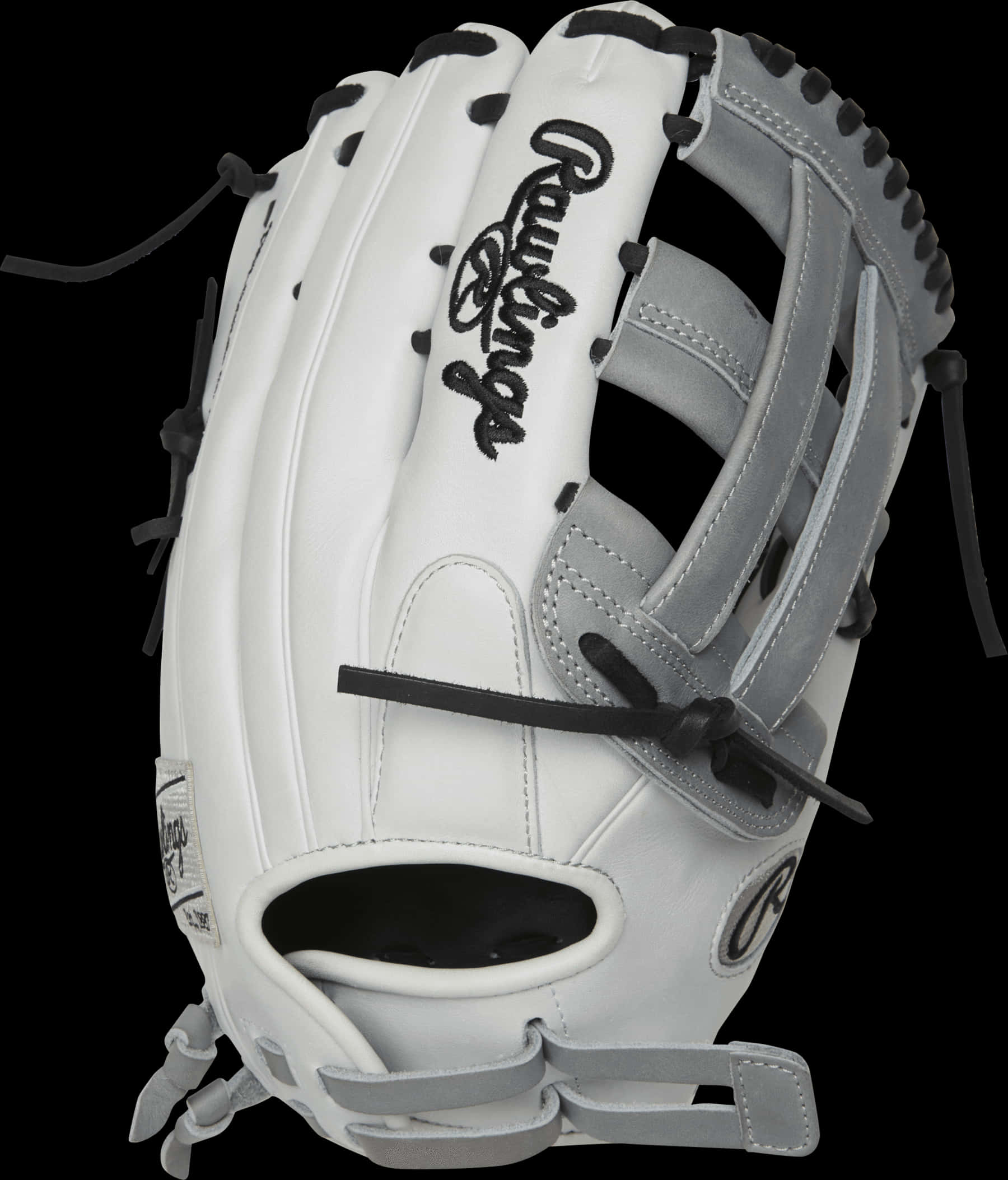 White Softball Glove Rawlings