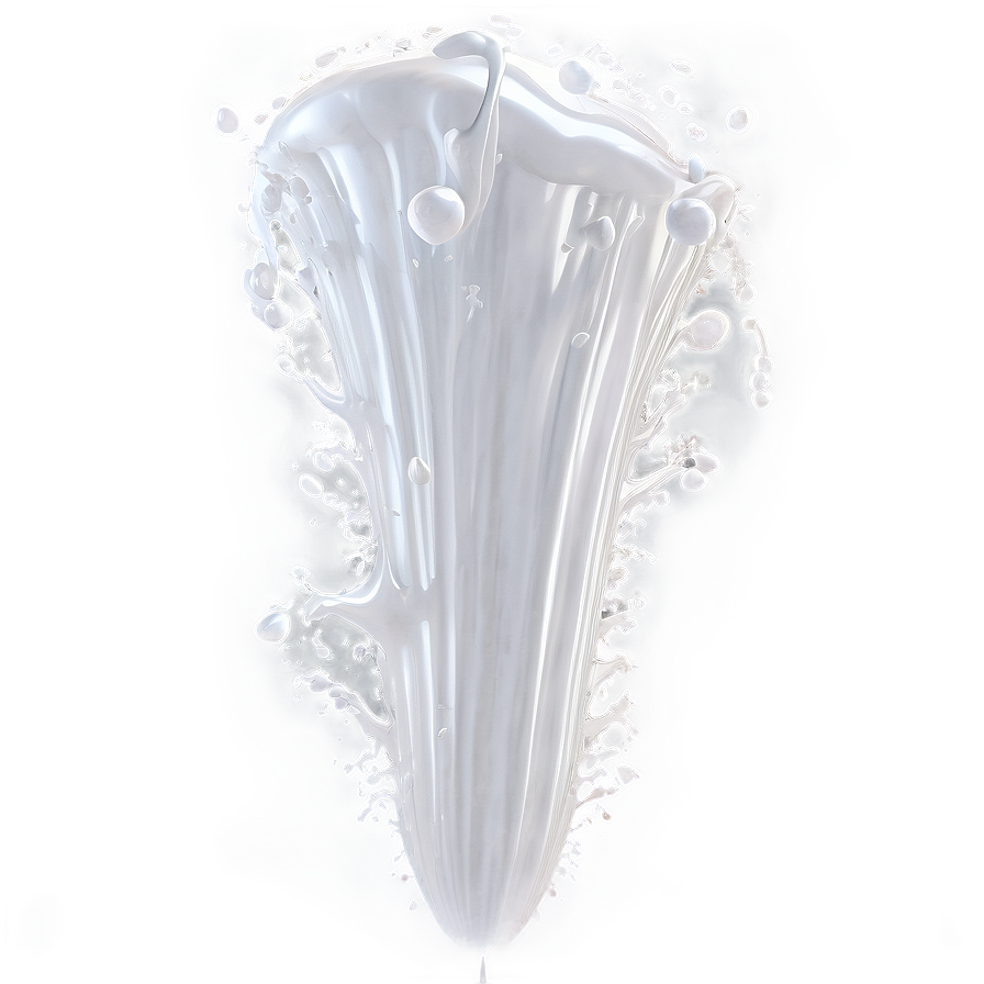 White Splash Drop Png 06122024