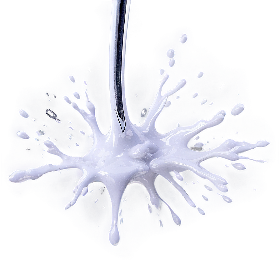 White Splash Drop Png 21