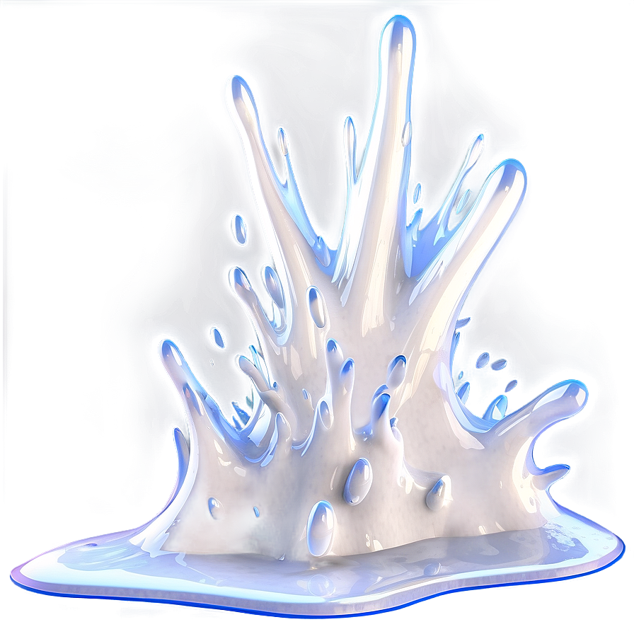 White Splash Dynamic Png Aki