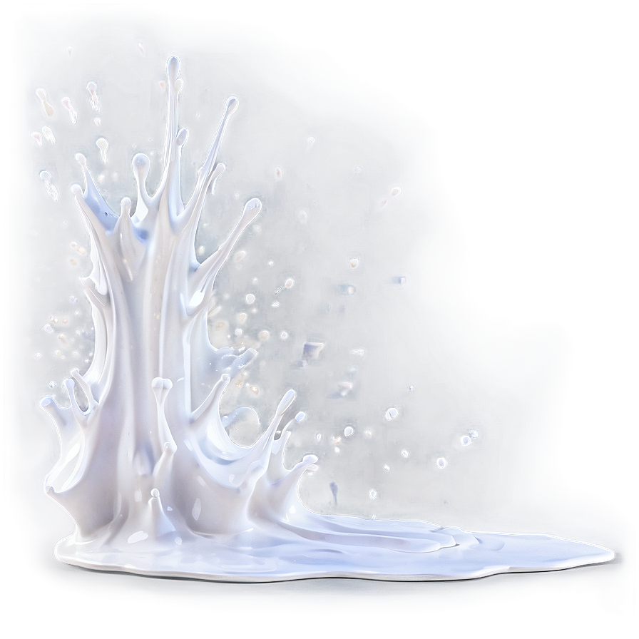 White Splash Effect Png 06122024