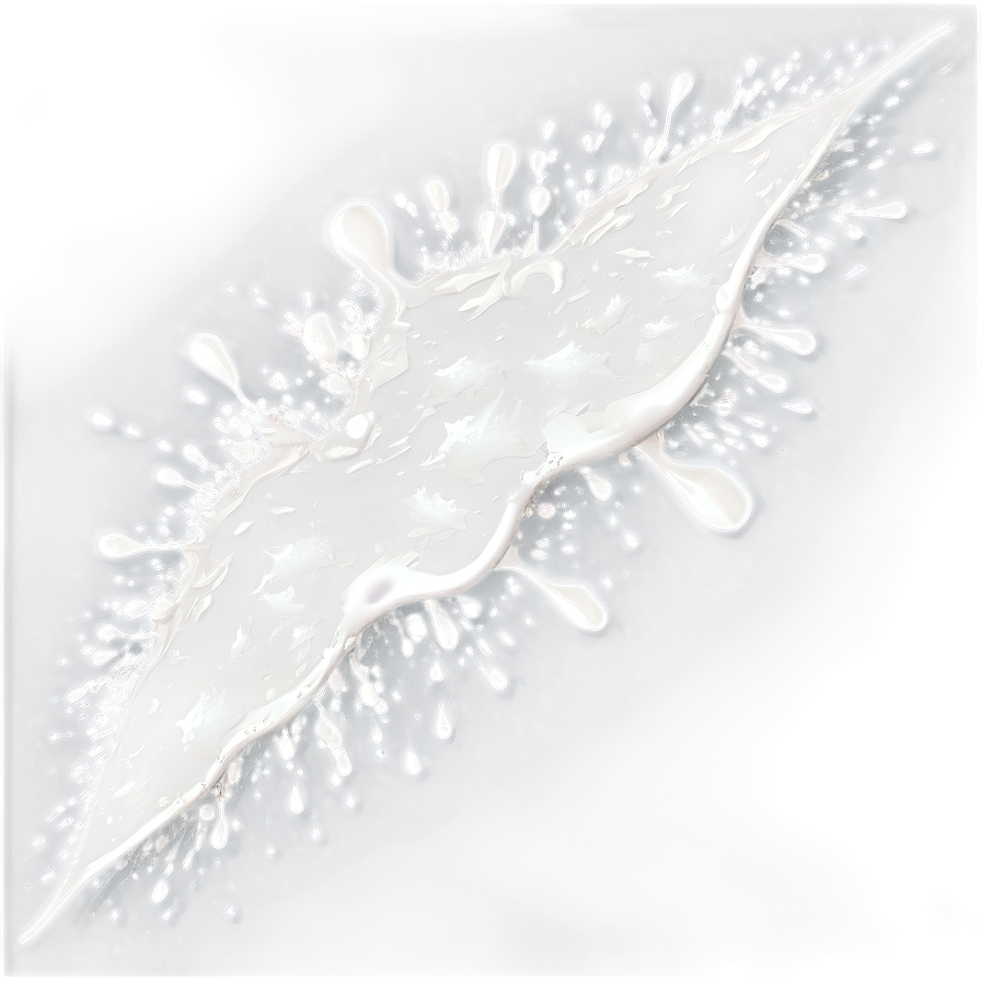 White Splatter Ink Drop Png 06122024