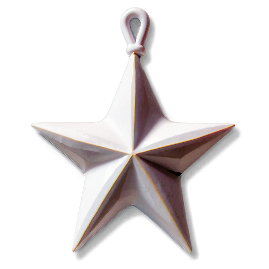 White Star For Decoration Png 32