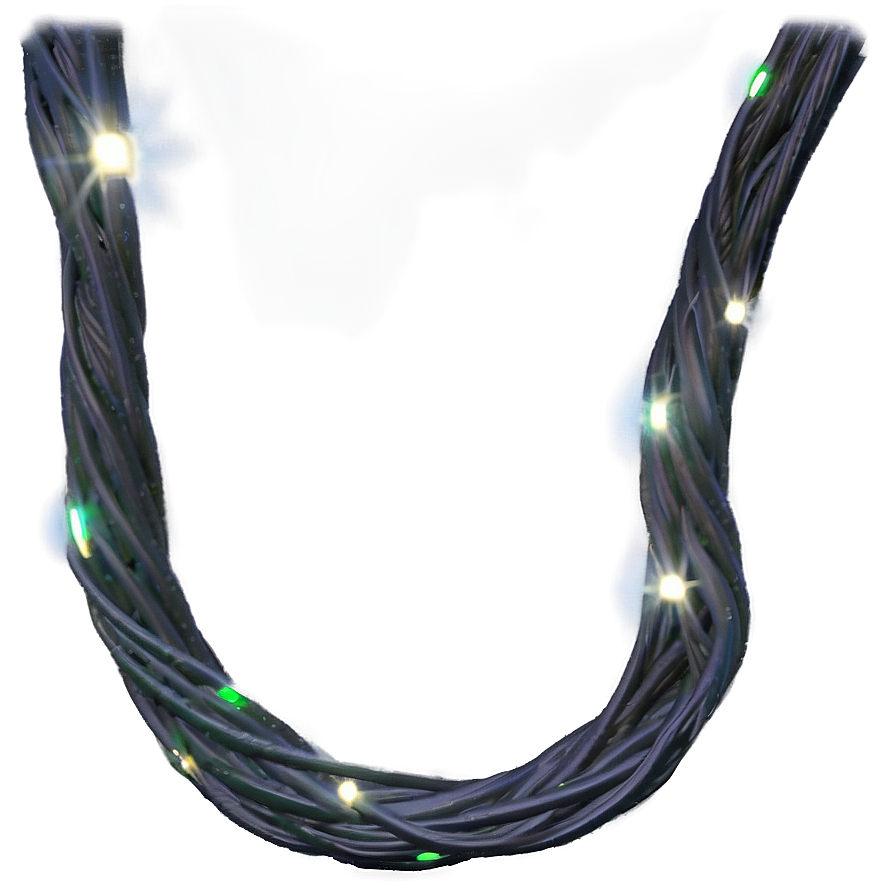 White String Light Png Ear