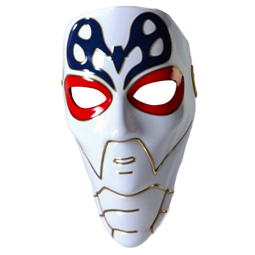 White Superhero Mask Png Ivv