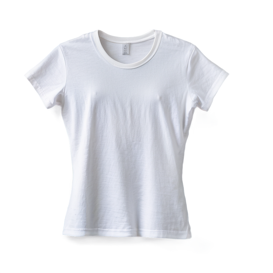 White T-shirt For Women Png Qhx71