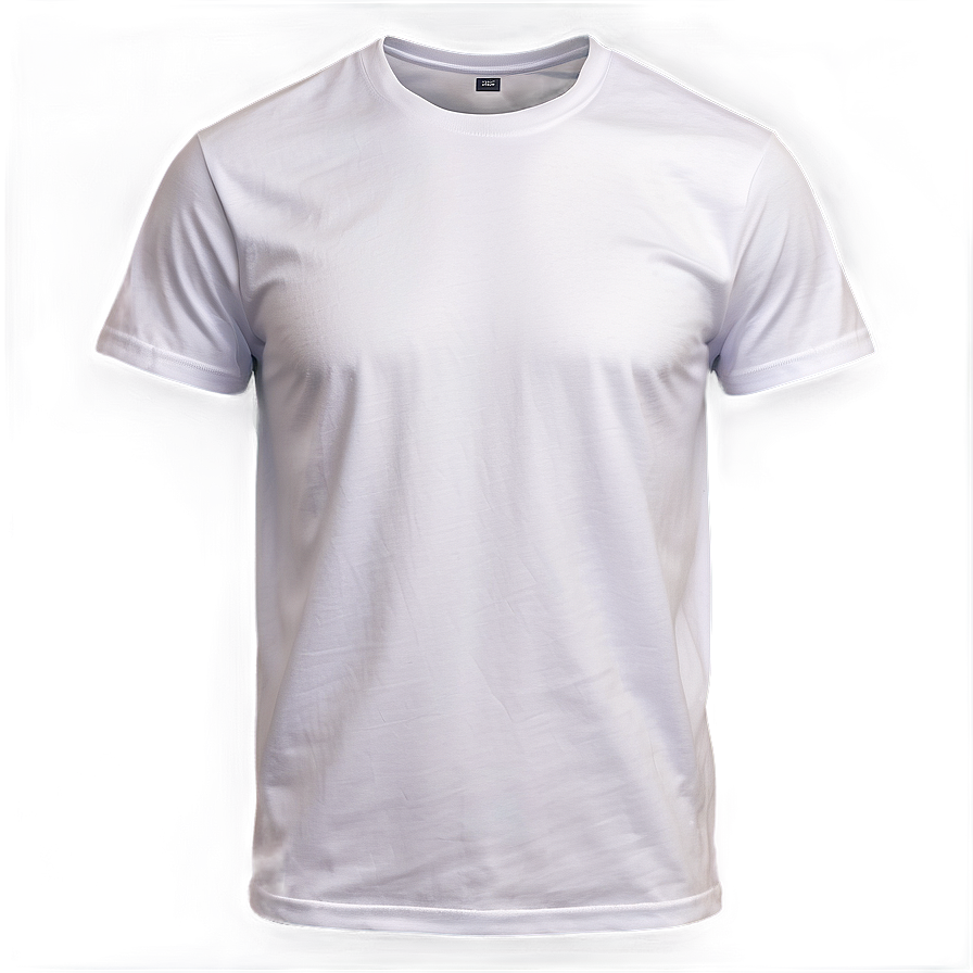 White T-shirt Mockup For E-commerce Png 3