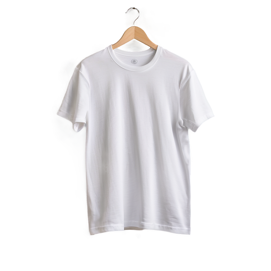 White T-shirt Mockup For Fashion Png 79