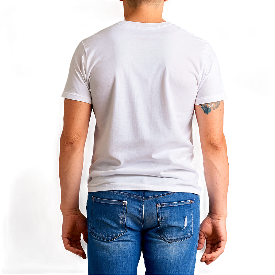 White T-shirt Mockup Png Uei