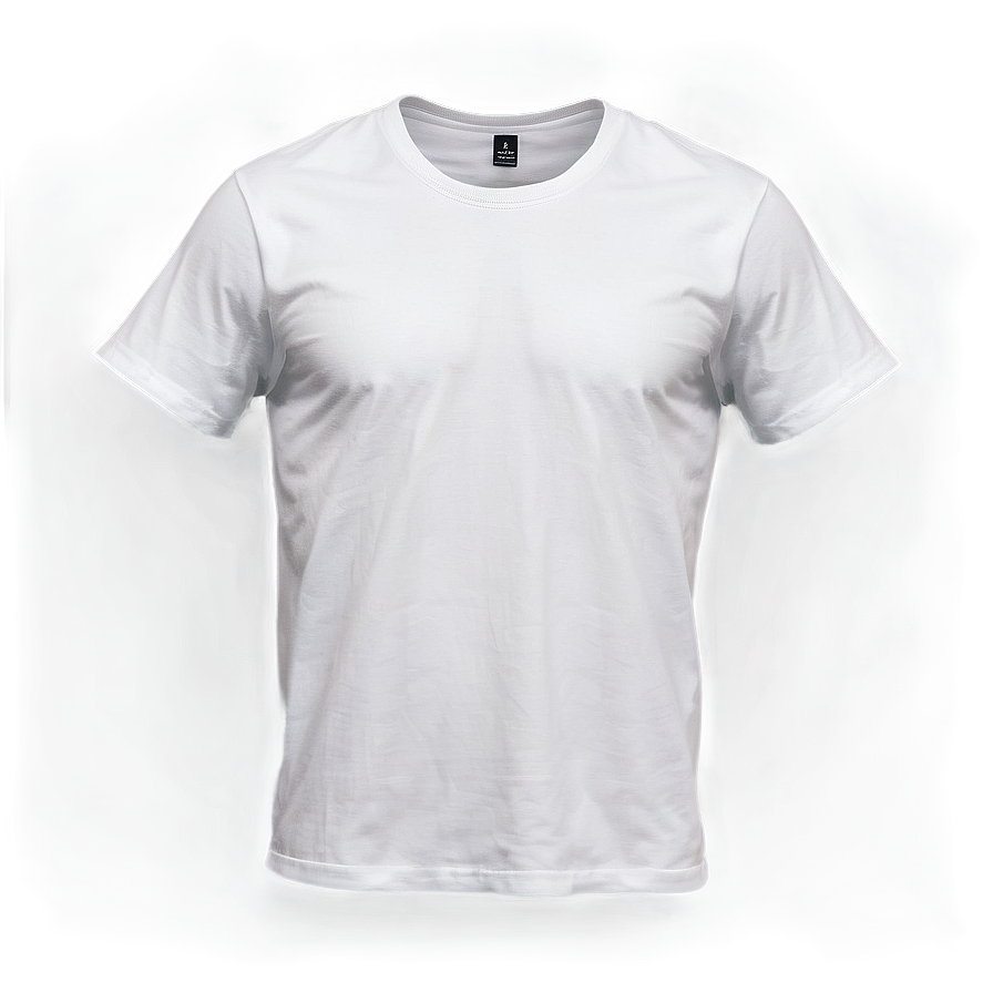 White T-shirt Mockup Side View Png Smg76