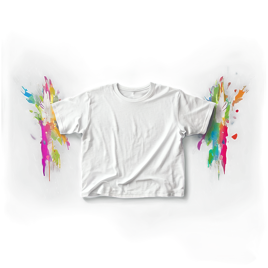 White T-shirt Texture Png 2