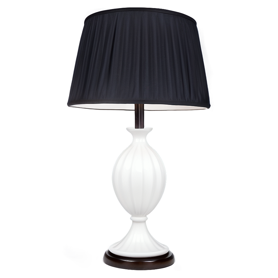 White Table Lamp Png Qal12