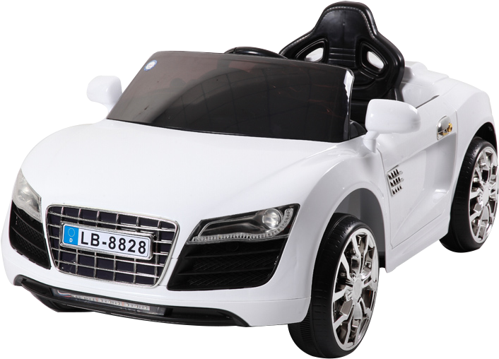 White Toy Car Model H D