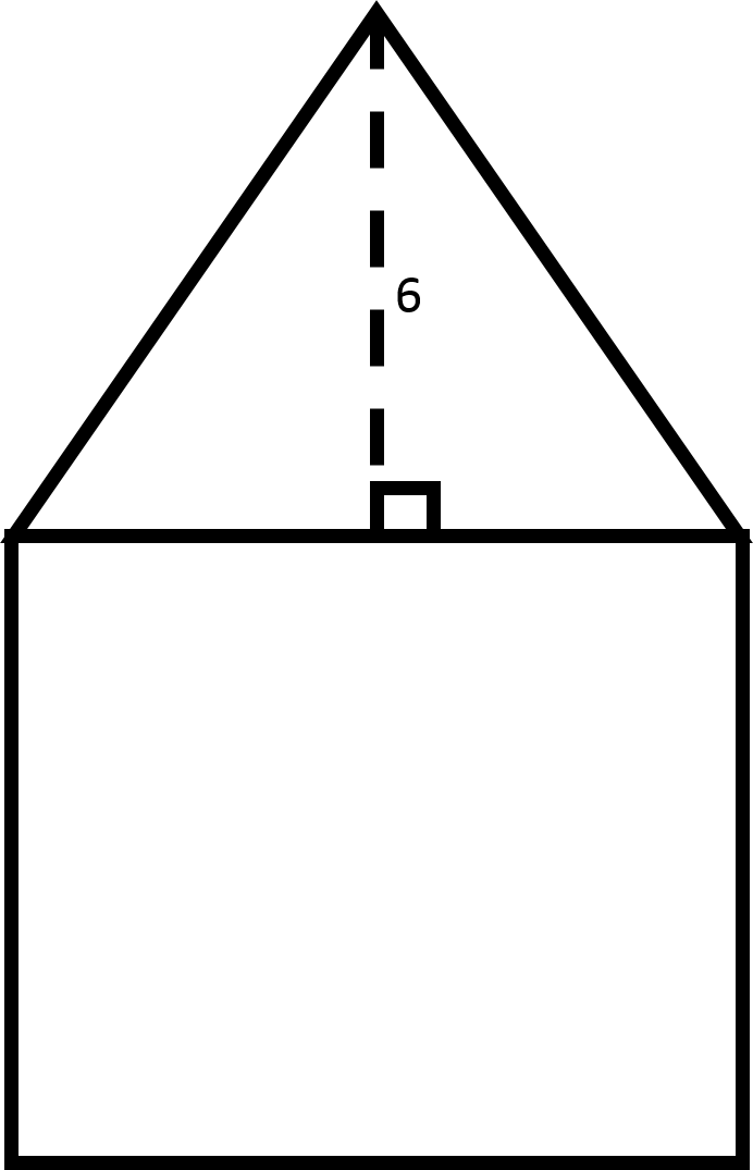 White Triangleon Square Geometry