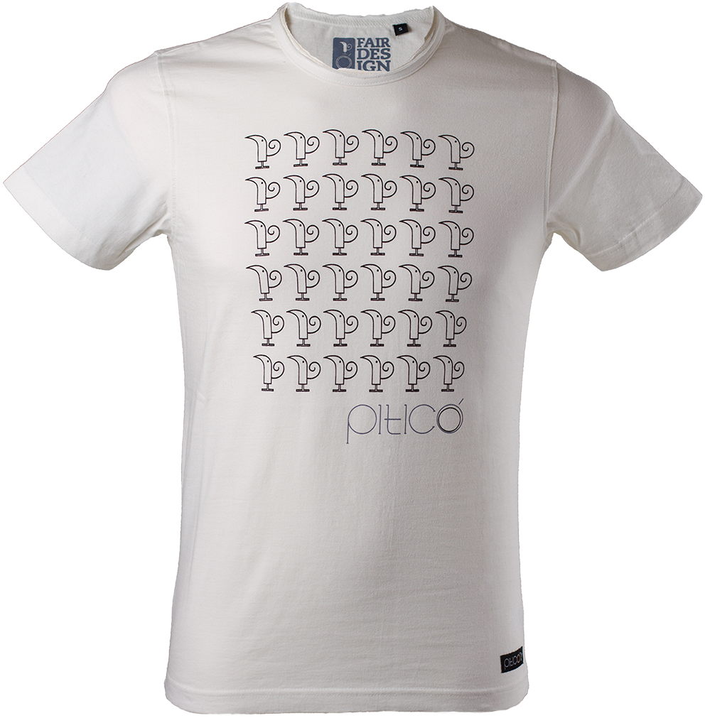 White Tshirt Optical Illusion Design