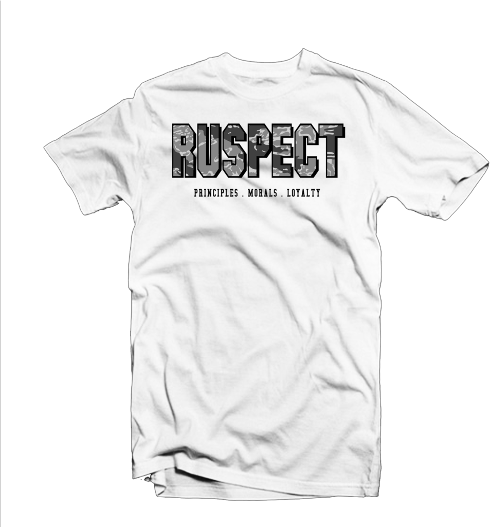 White Tshirt Suspect Design Template