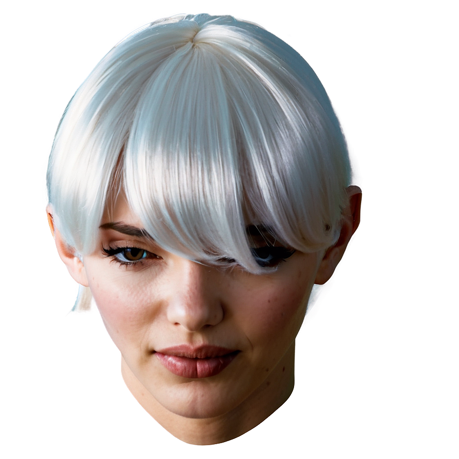 White Wig Png Dfi