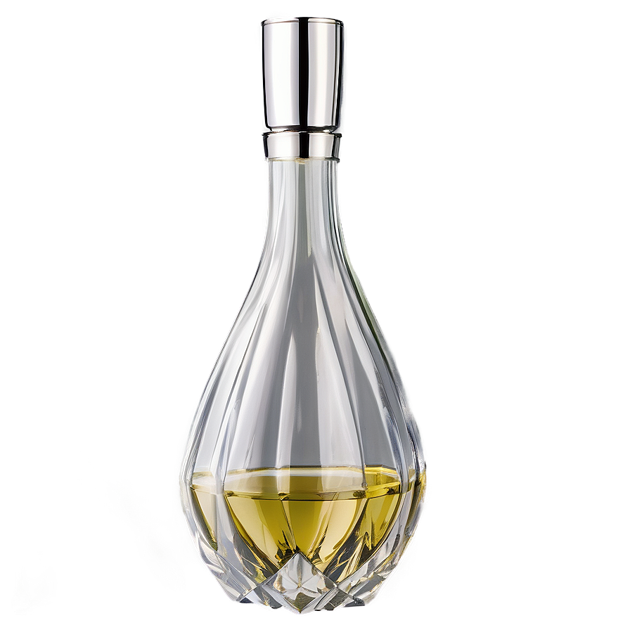 White Wine Crystal Decanter Png Hav16