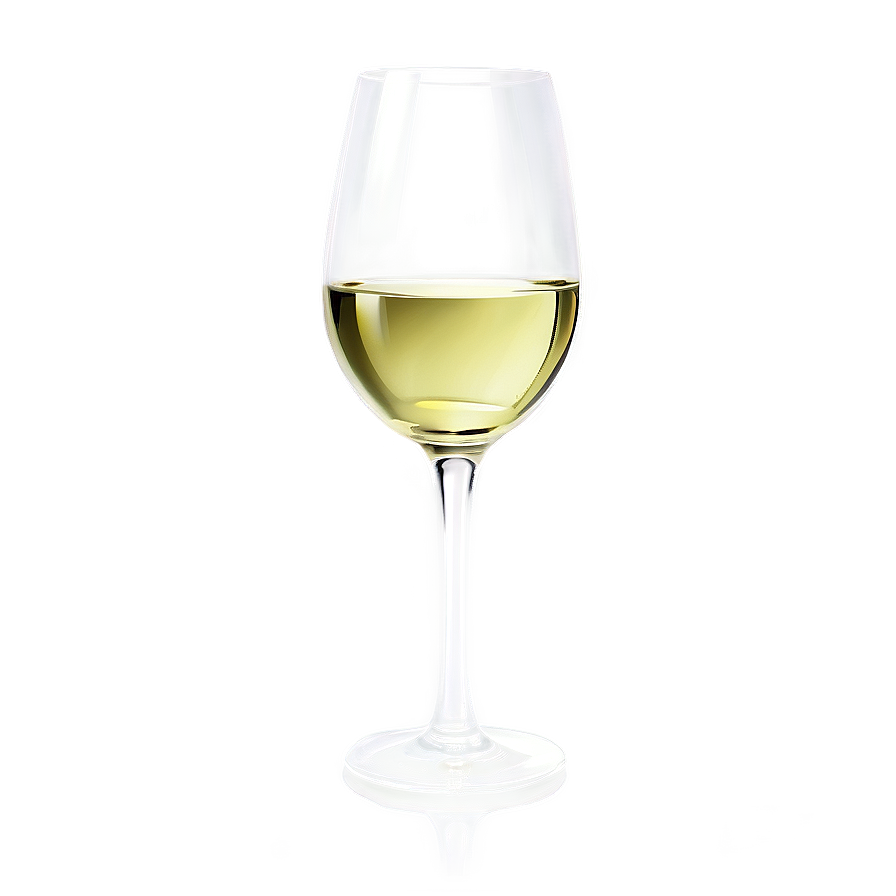 White Wine Glass Reflection Png 93