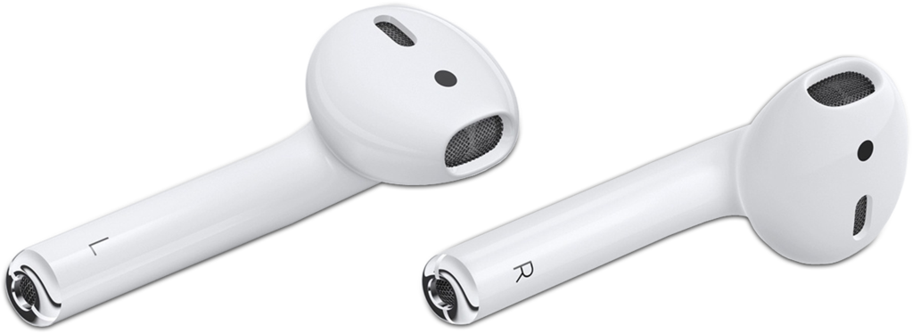 White Wireless Earbuds Airpods