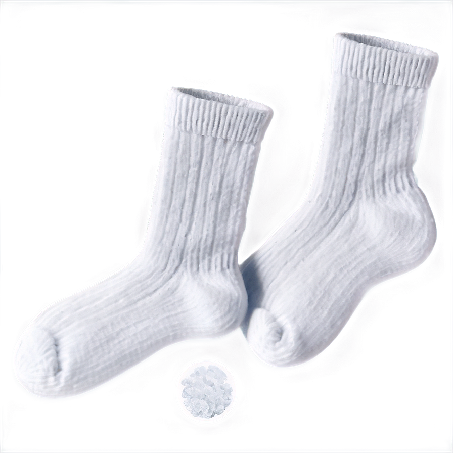 White Wool Socks Png Xhb