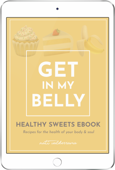 Whitei Pad Displaying Healthy Sweets Ebook