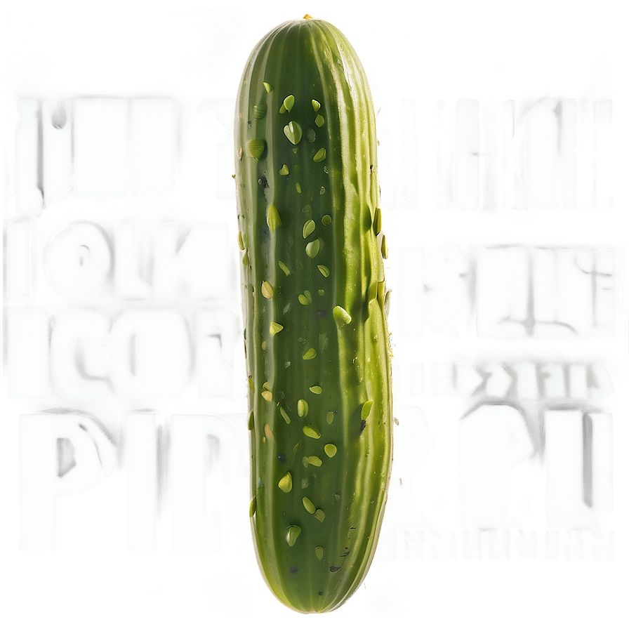 Whole Dill Pickle Png Vuh