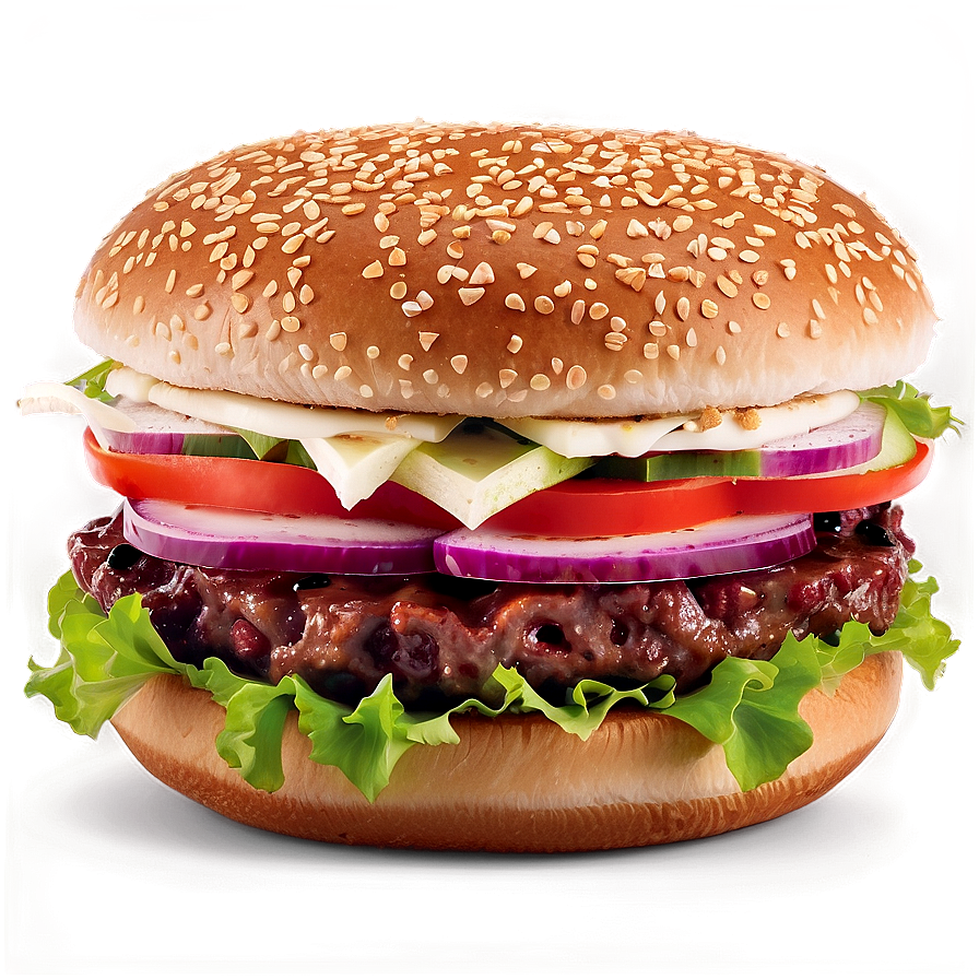 Whopper Cut In Half Png 16