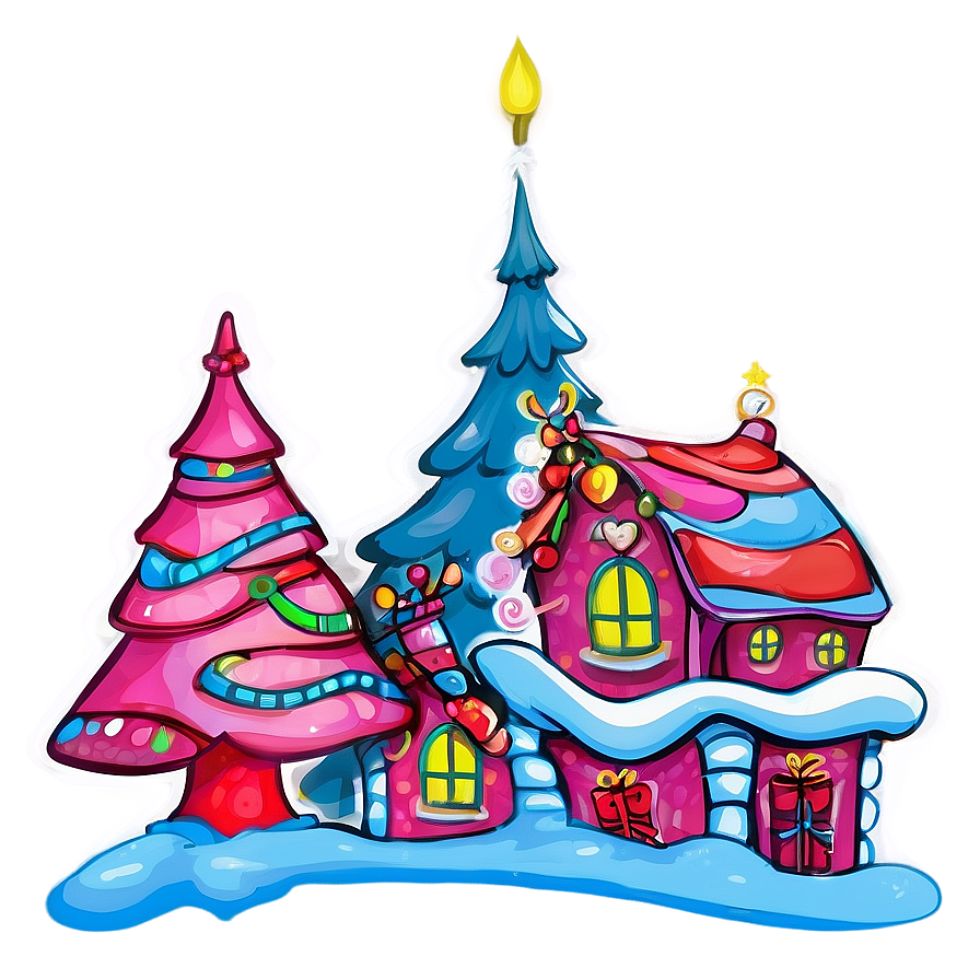 Whoville Festive Background Png 77