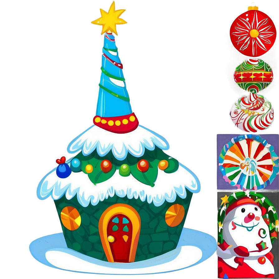 Whoville Holiday Decoration Png Xpt31