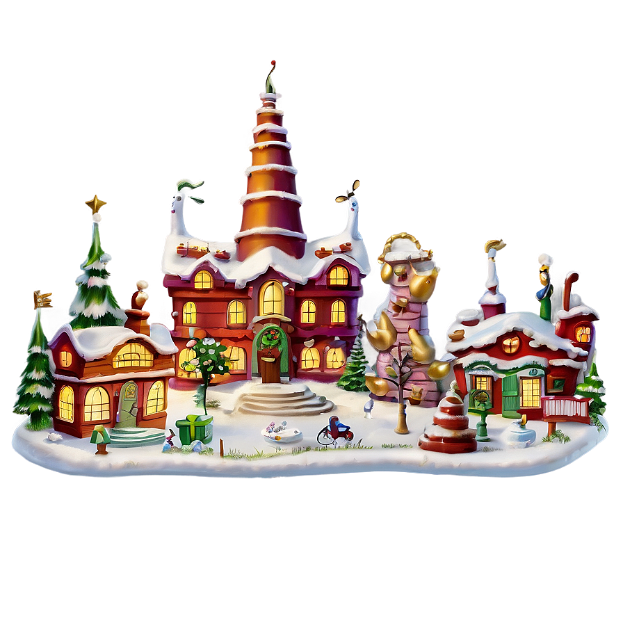 Whoville Town Square Png 70