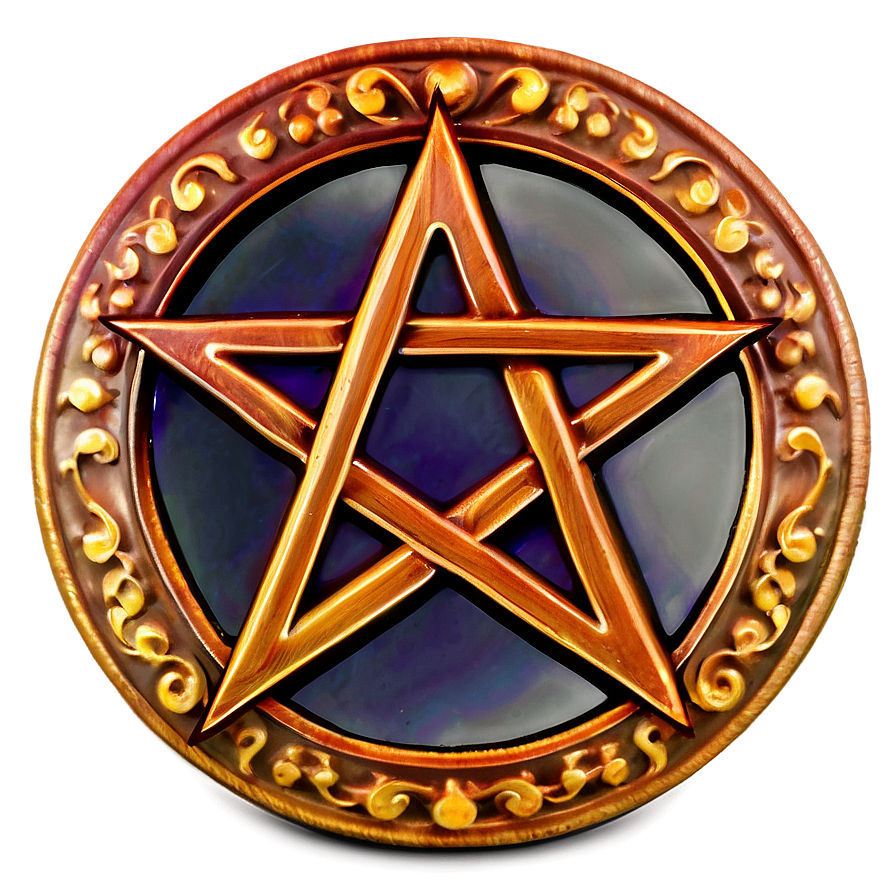 Wiccan Pentagram Outline Png 22