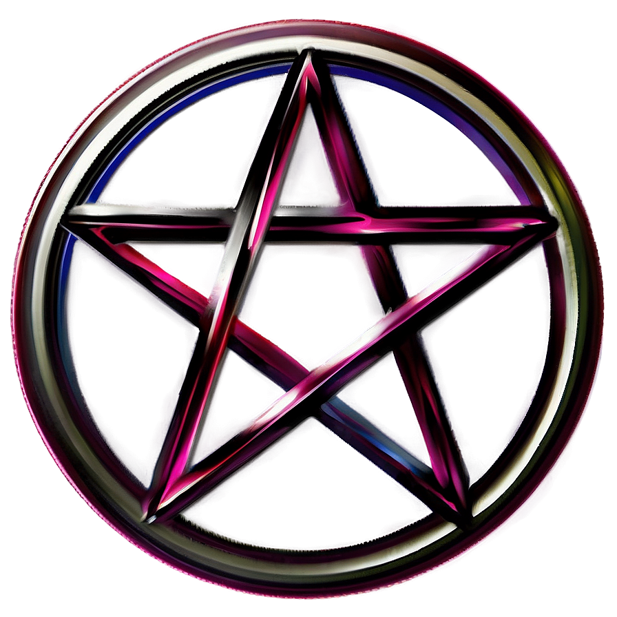 Wiccan Pentagram Outline Png Nhh82