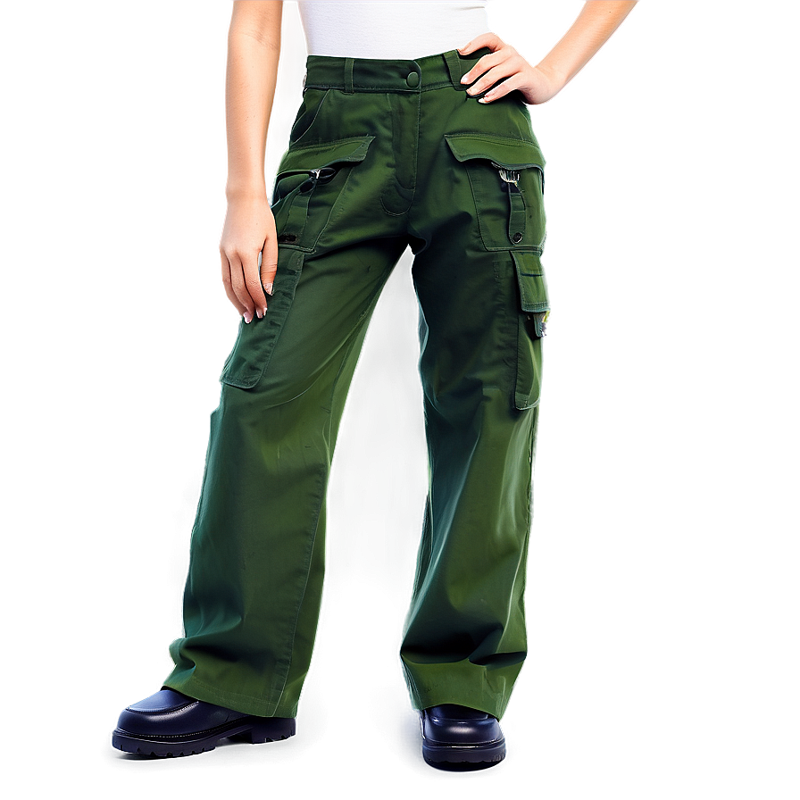 Wide Leg Cargo Pants Png 06132024