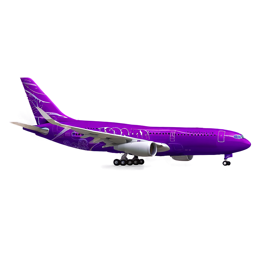 Widebody Airplane Png Rou