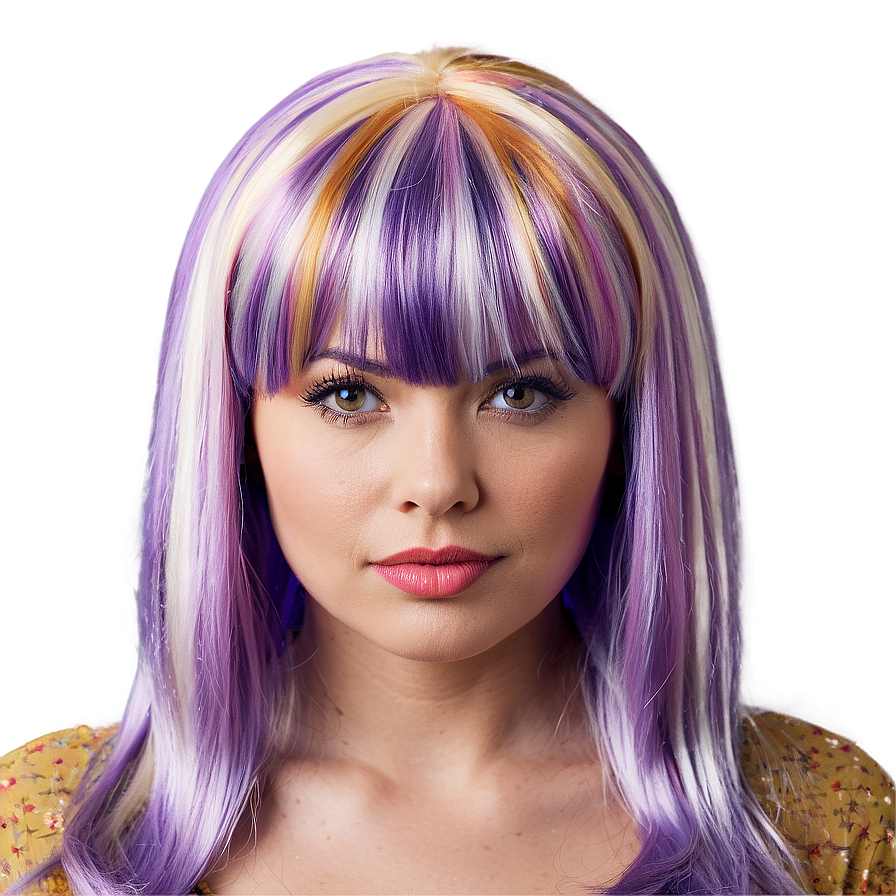 Wig With Bangs Png 79 | PNGpix.com