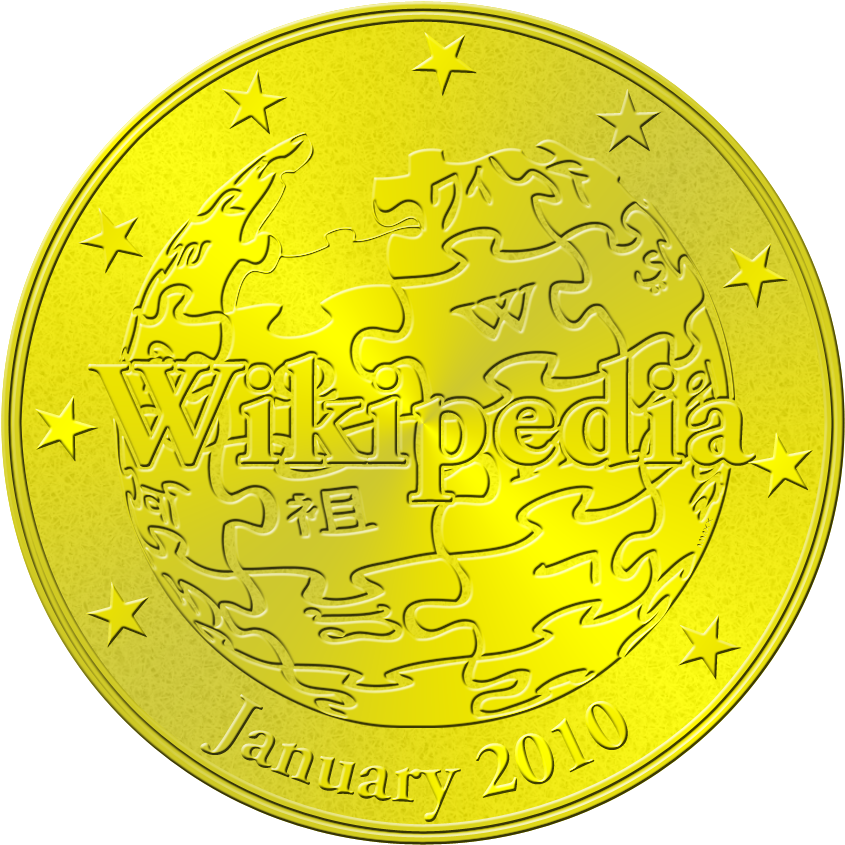 Wikipedia Commemorative Coin January2010