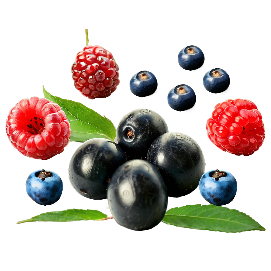 Wild Berries Assortment Png Ijd