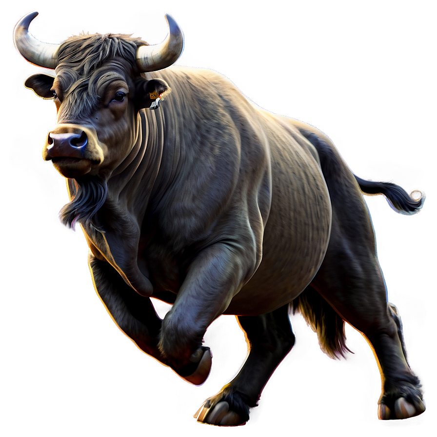 Wild Bull Illustration Png 97